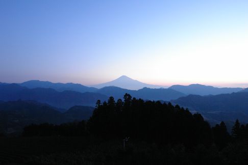 清水吉原からの富士山3